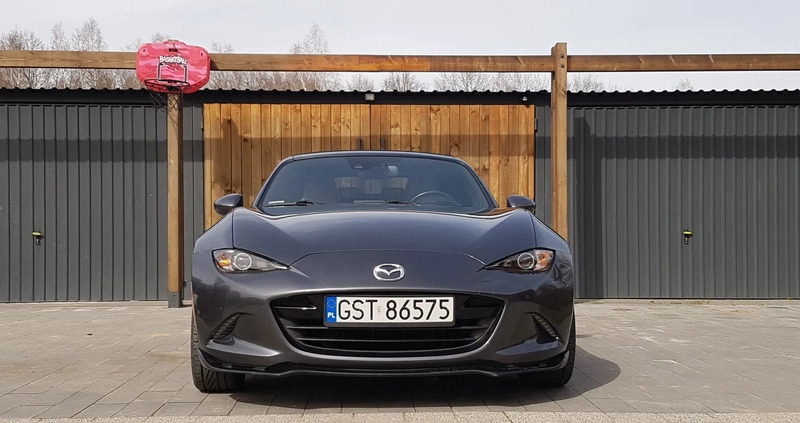 Mazda MX-5 cena 75900 przebieg: 84378, rok produkcji 2016 z Wleń małe 121